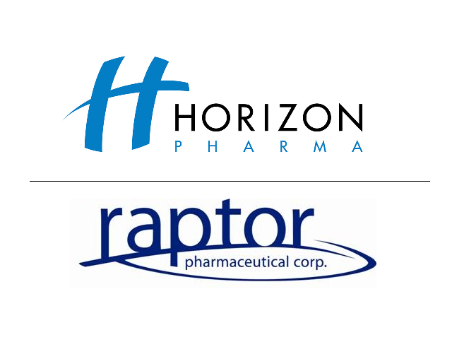 Horizon Pharma to buy Raptor Pharma for $800 mln